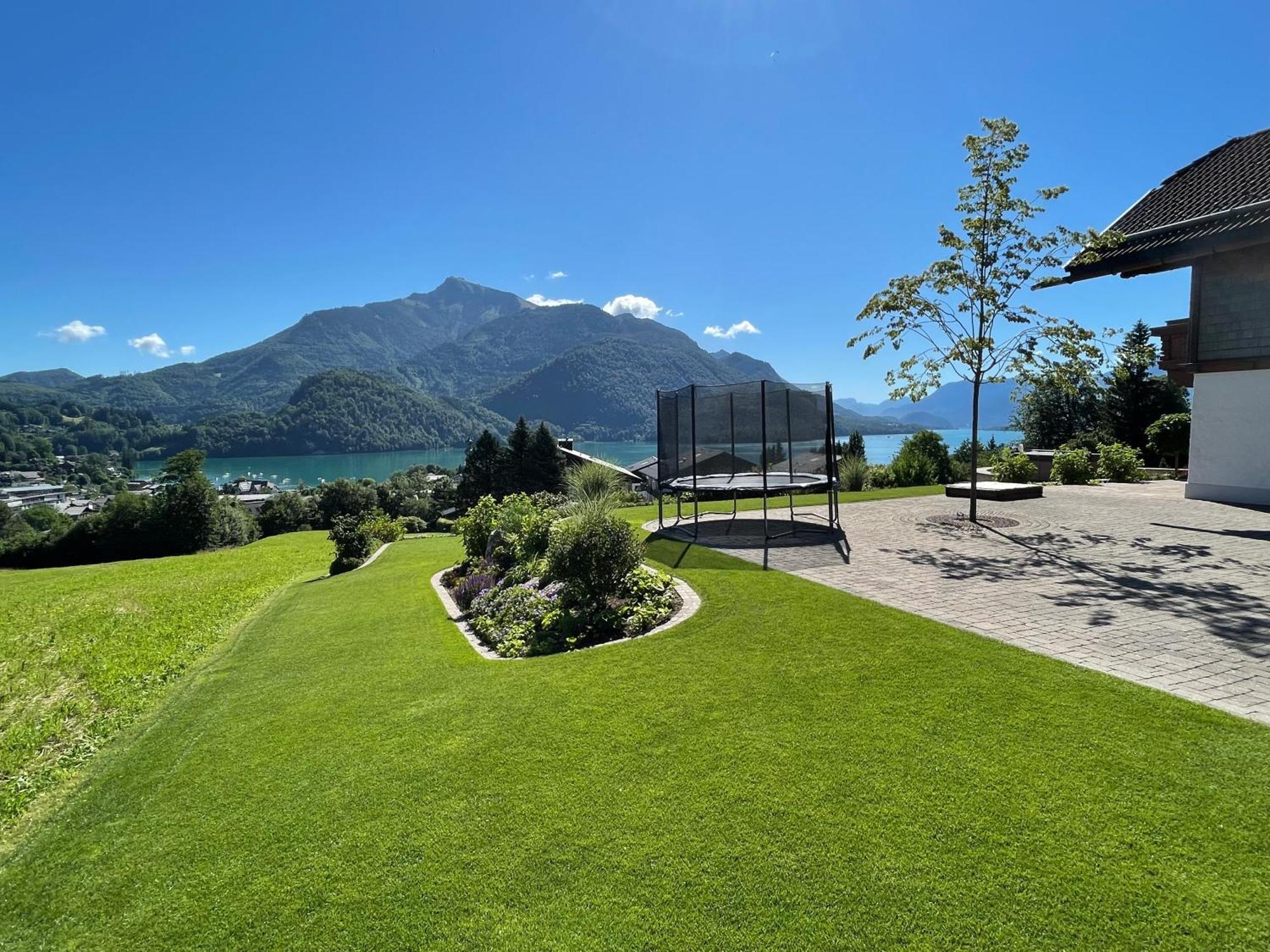 Ferienwohnung Schossleitner - Der Wohlfuehl-Ansitz Am Wolfgangsee Mit Weitblick Санкт-Гільген Екстер'єр фото