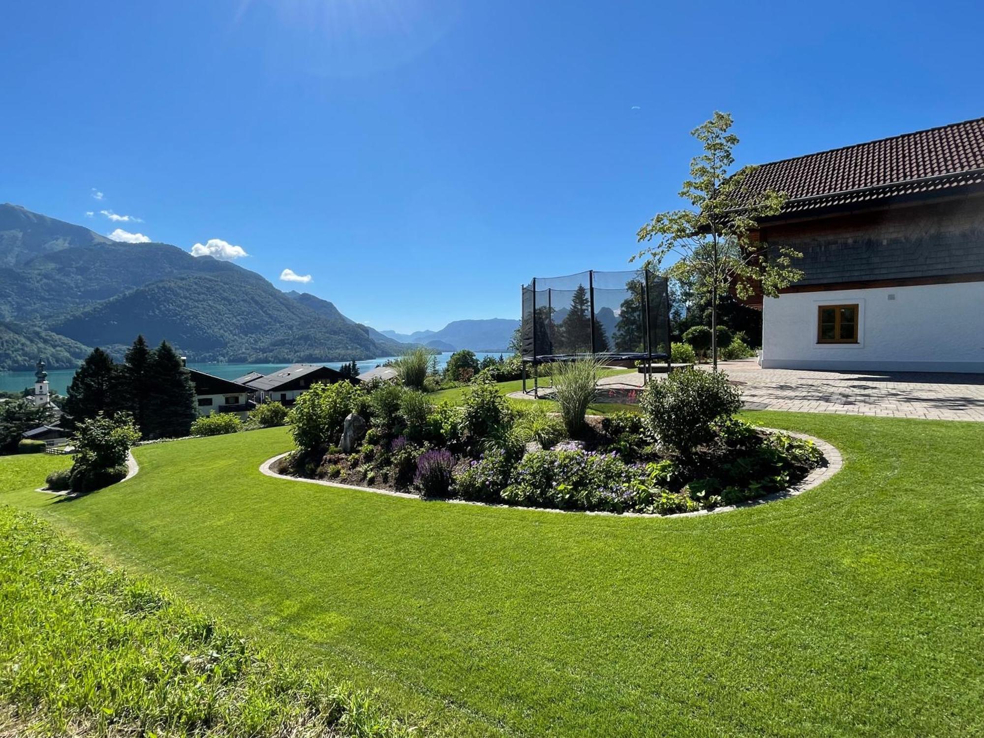 Ferienwohnung Schossleitner - Der Wohlfuehl-Ansitz Am Wolfgangsee Mit Weitblick Санкт-Гільген Екстер'єр фото