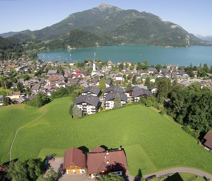 Ferienwohnung Schossleitner - Der Wohlfuehl-Ansitz Am Wolfgangsee Mit Weitblick Санкт-Гільген Екстер'єр фото